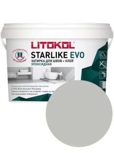 Фуга для плитки Litokol Starlike Evo S.105 Bianco Titanio (1 кг)
